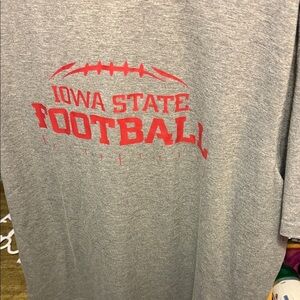 Gray Iowa State Football T-Shirt Unisex​